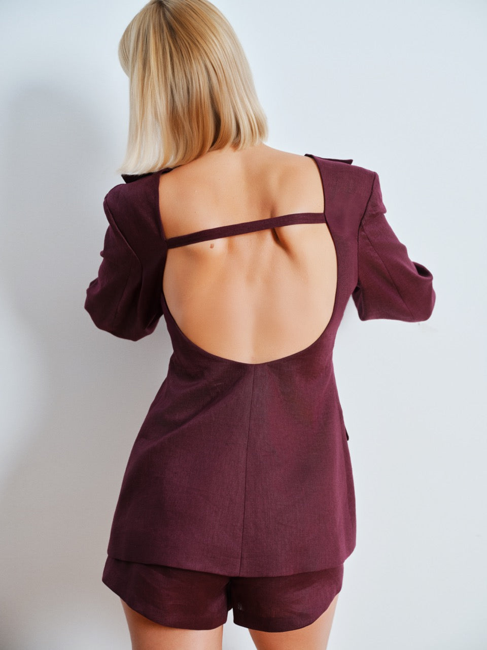 Bordo Talia Blazer