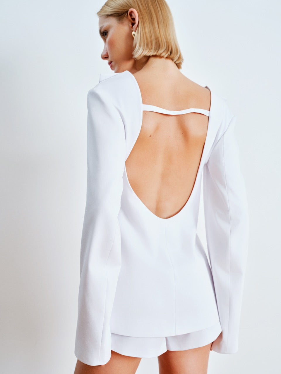 Beyaz Talia Blazer